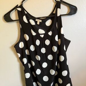 BLACK AND WHITE TANK